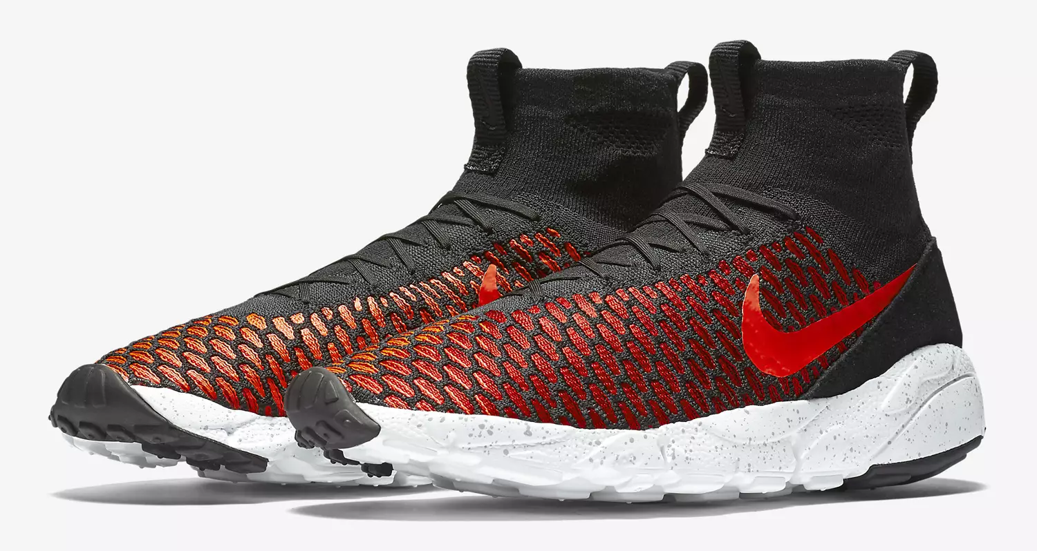 Nike Footscape Magista малиновый черный красный