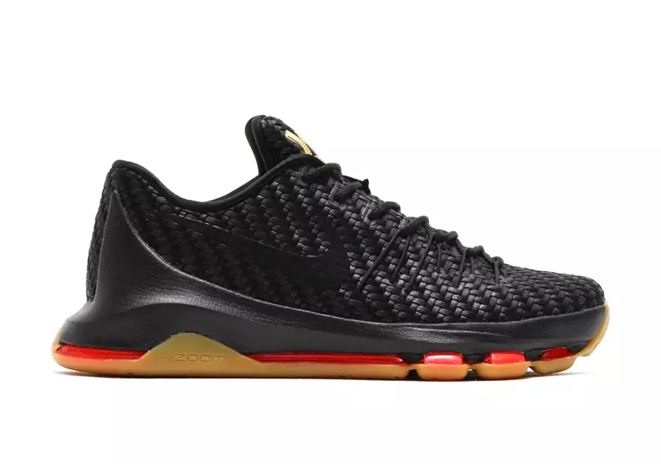 Nike KD 8 EXT Schwarzes gewebtes Wunder