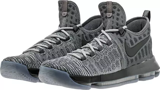 Nike KD 9 Wolf Grey Dark Grey 843392-002