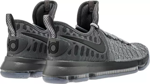 Nike KD 9 Wolf Grey Kelabu Gelap 843392-002