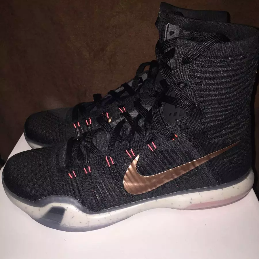 Nike Kobe 10 Elite Różowe Złoto