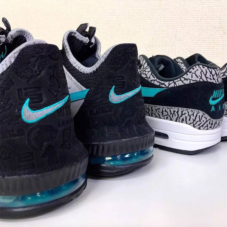 atmos Nike LeBron 16 Low Clear Jade Data di rilascio