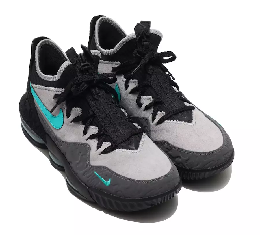 atmos Nike LeBron 16 Low Clear Jade CD9471-003 تاریخ