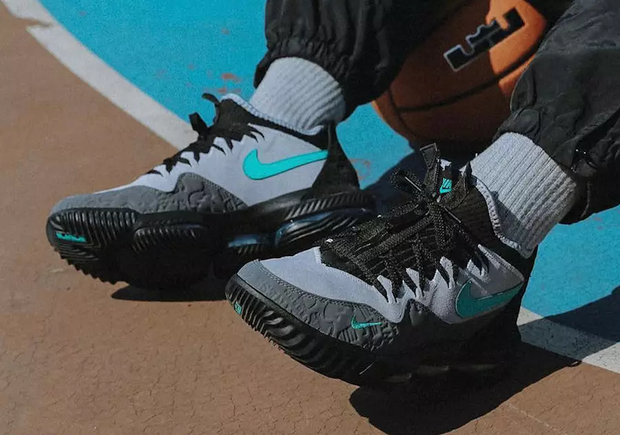 Atmos Nike LeBron 16 Low Clear Jade תמחור תאריך שחרור