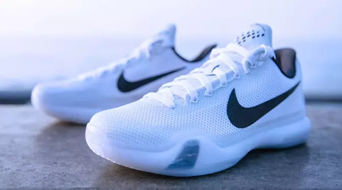 Nike Kobe 10 X White Black Wolf Grey 705317-100