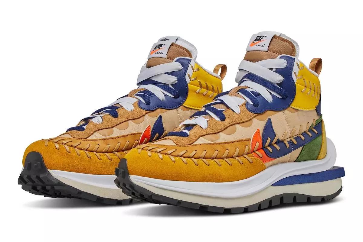 Sacai Jean Paul Gaultier Nike VaporWaffle Sesame DH9186-200 Release Pricing