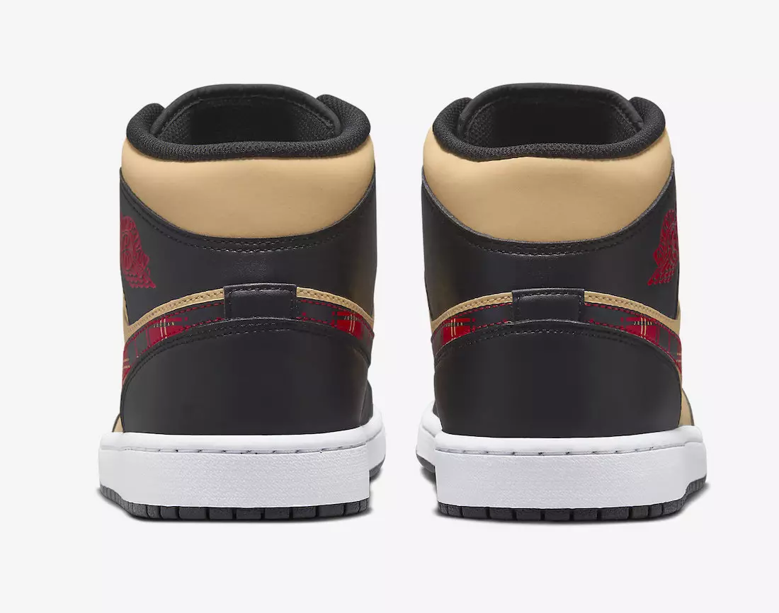 Air Jordan 1 Mid Tartan Swoosh DZ5329-001 Data tal-Ħruġ