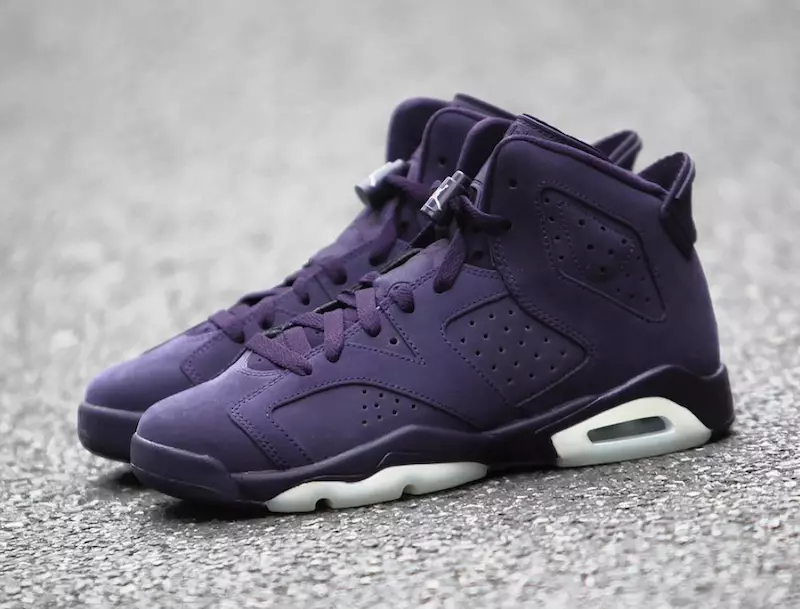 Detaljan pogled na Air Jordan 6 GS