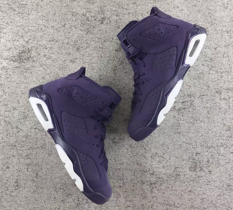 Data de lançamento do Air Jordan 6 GS Purple Dynasty