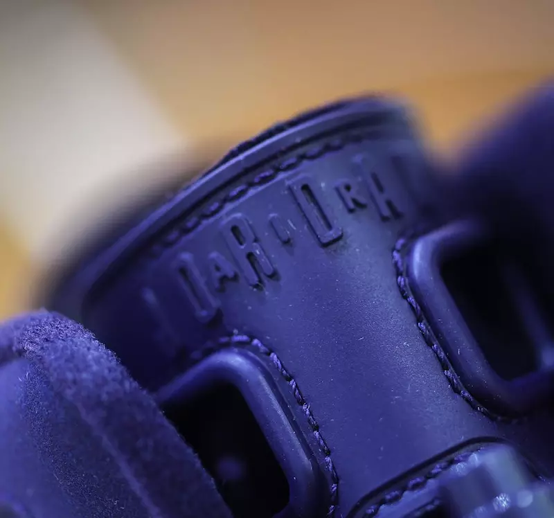 Air Jordan 6 GS Purple Lace Lock в канун Нового года