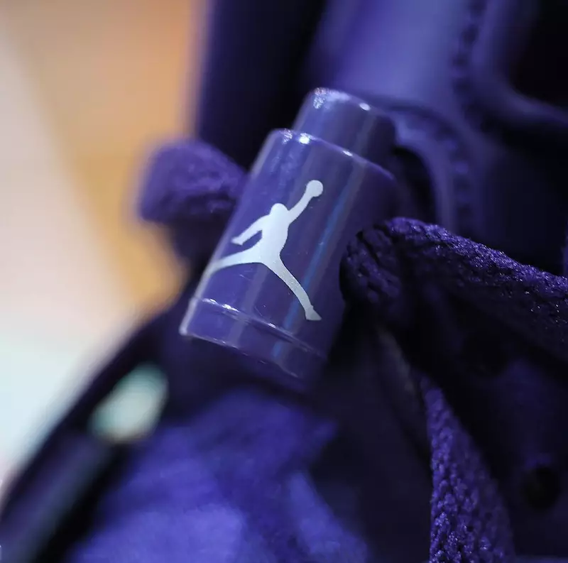 Air Jordan 6 GS Purple Lace Lock Silvestrovský večer