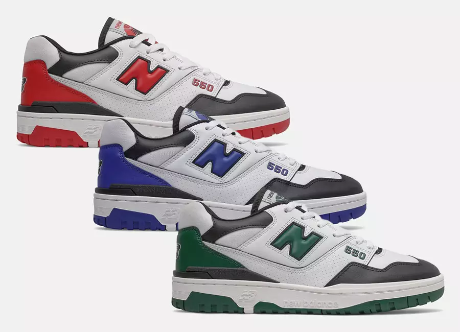 New Balance 550 «Shifted Sport» փաթեթը թողարկվում է սեպտեմբերի 1-ին