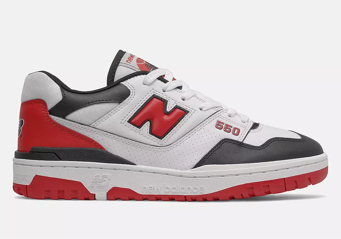 New Balance 550 Team Red BB550HR1 Utgivelsesdato