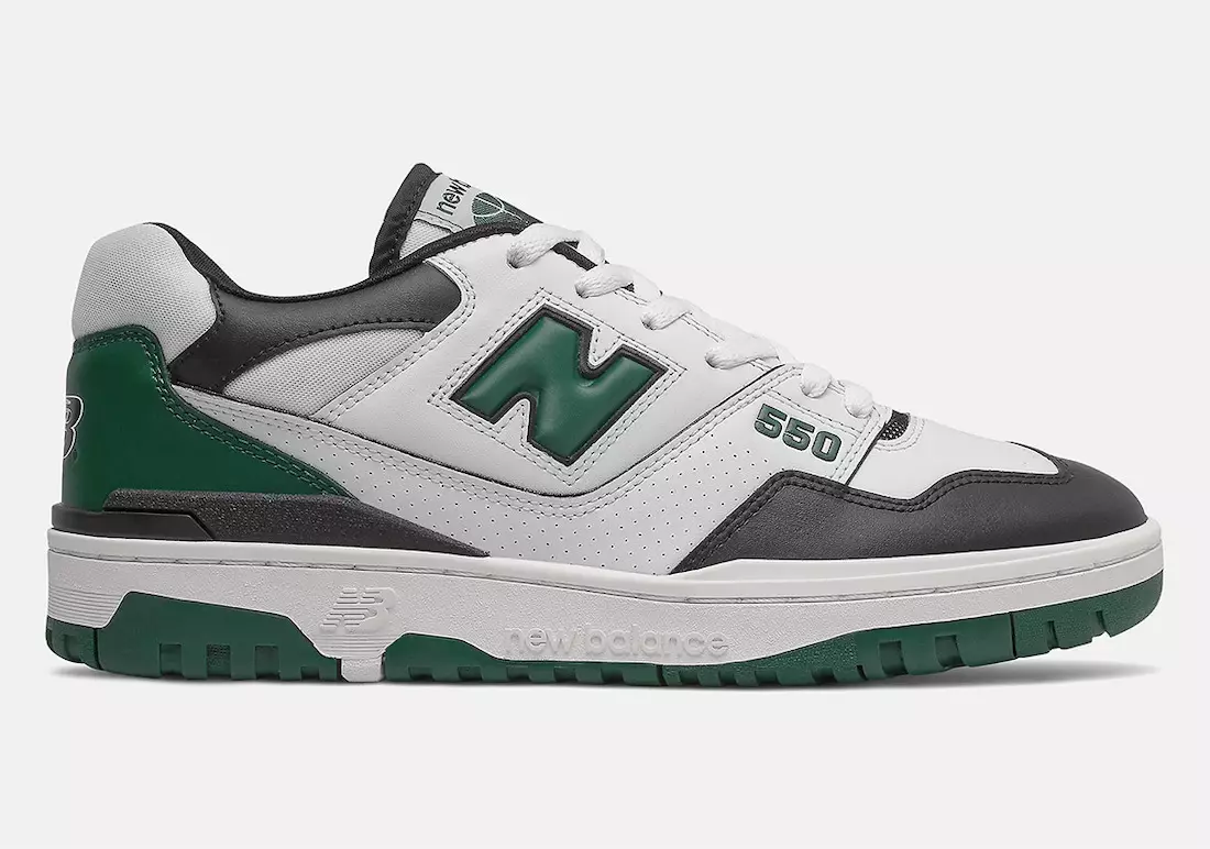 تاریخ انتشار New Balance 550 Team Green BB550LE1