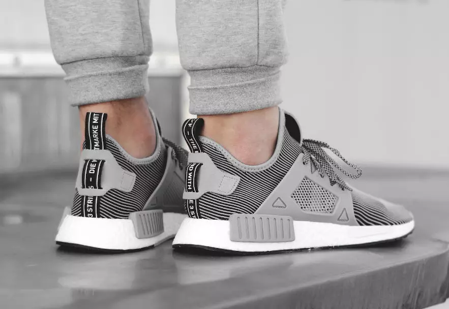 محموله زیتون خاکستری آدیداس NMD XR1 Primeknit