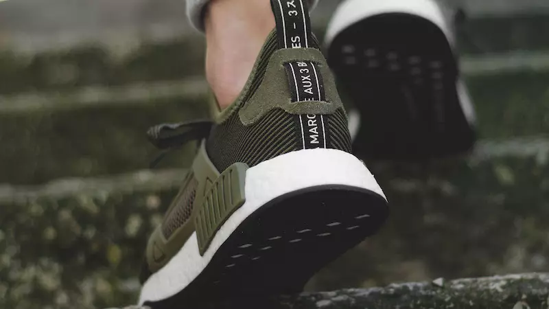 محموله زیتون خاکستری آدیداس NMD XR1 Primeknit