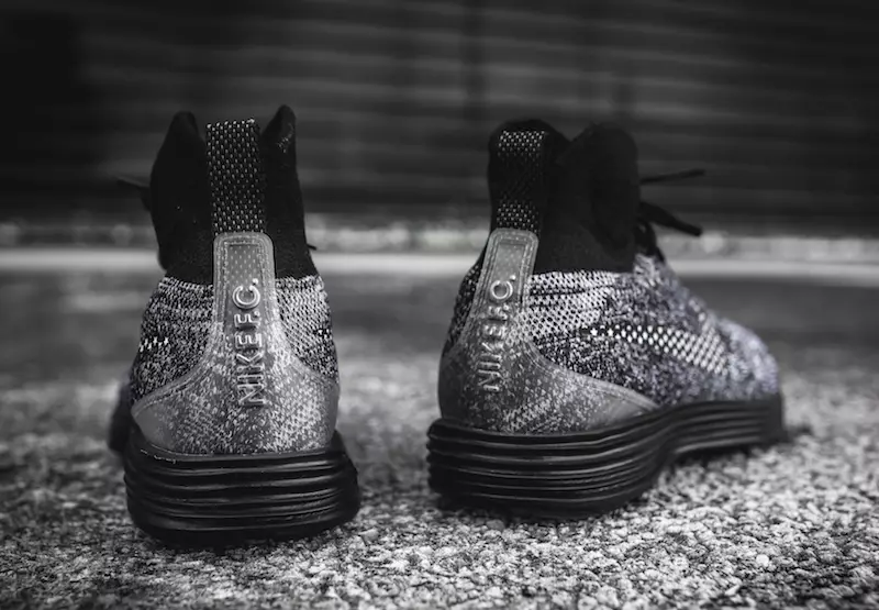 Nike Lunar Magista II Flyknit مشکی سفید