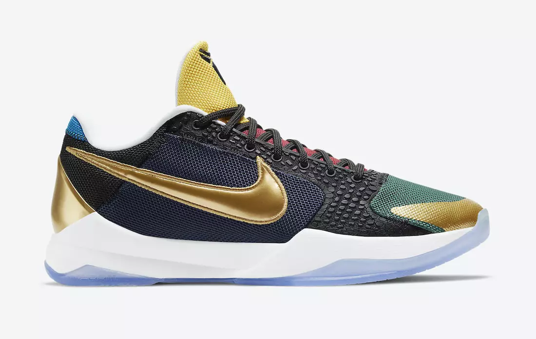 Date de sortie invaincue de la Nike Kobe 5 Protro What If DB5551-900