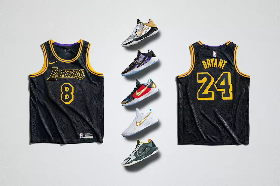 Nike razkriva linijo Kobe 5 Protro za teden Mamba