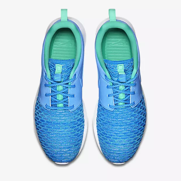 Nike Flyknit Roshe One Flyknit ფოტო ლურჯი