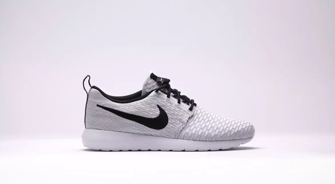 Nike Roshe Run NM Flyknit Wilk Szary