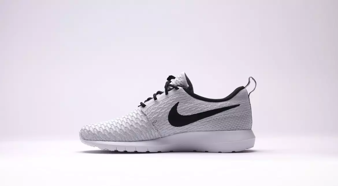 Nike Roshe Run NM Flyknit Lobo Gris