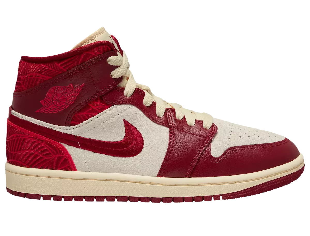 Air Jordan 1 Mid SE Tiki Leaf DZ2820-601 Utgivningsdatum