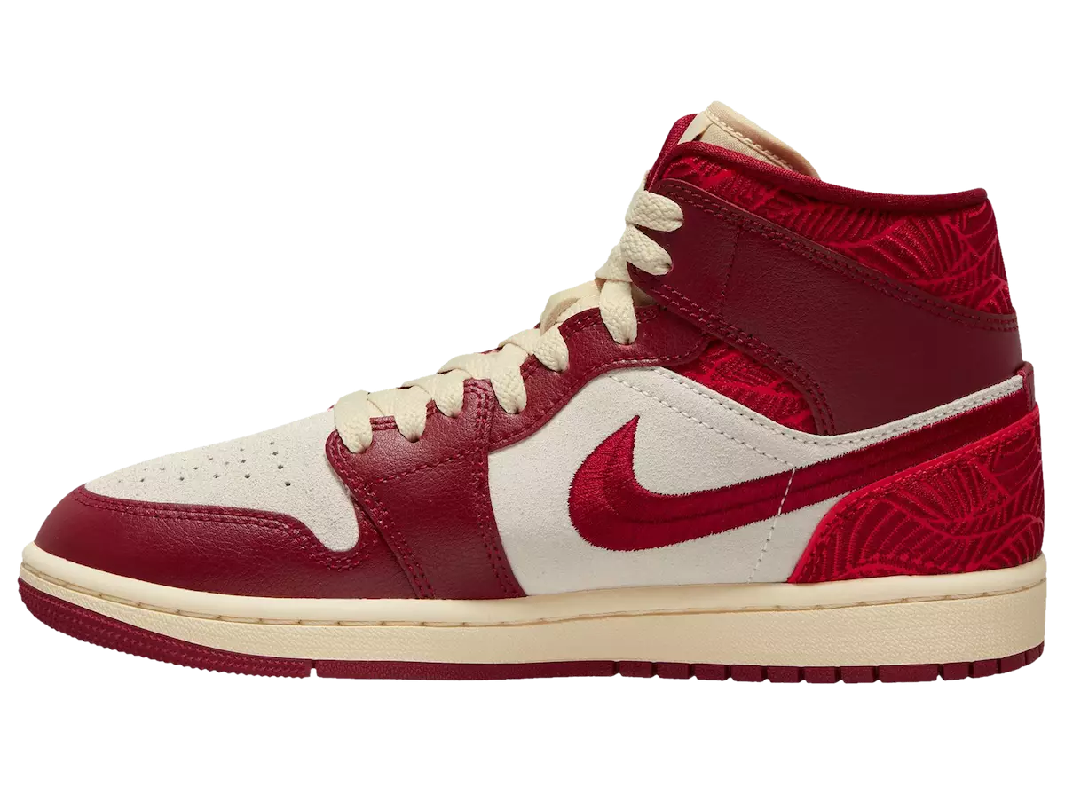 Air Jordan 1 Mid SE Tiki Leaf DZ2820-601 Датум на издавање