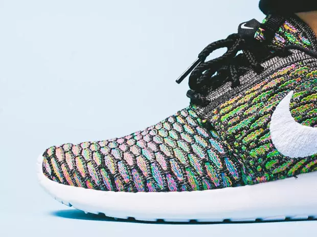 Nike Dames Flyknit Roshe Run Veelkleurig