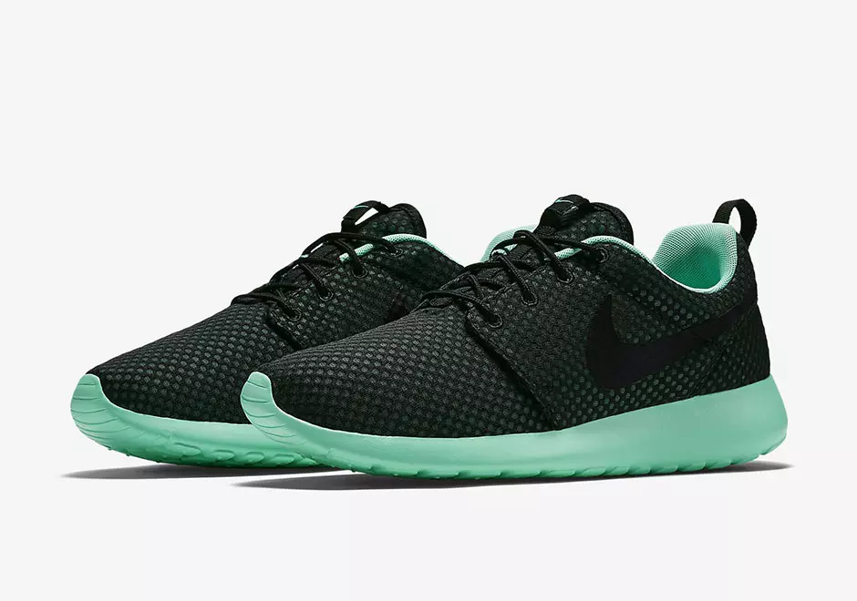 Nike Roshe Run Premium Vert Lueur