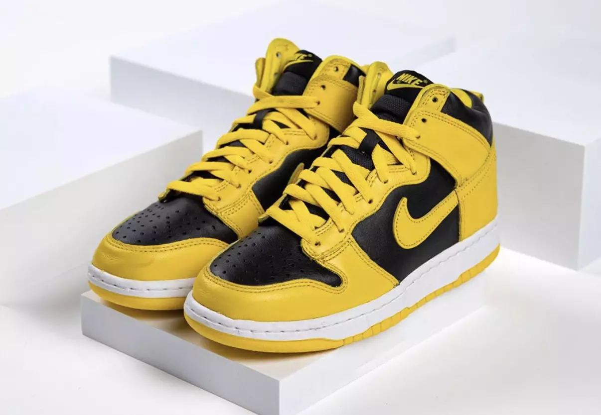 Nike Dunk High Varsity Maize CZ8149-002 Data tar-Rilaxx