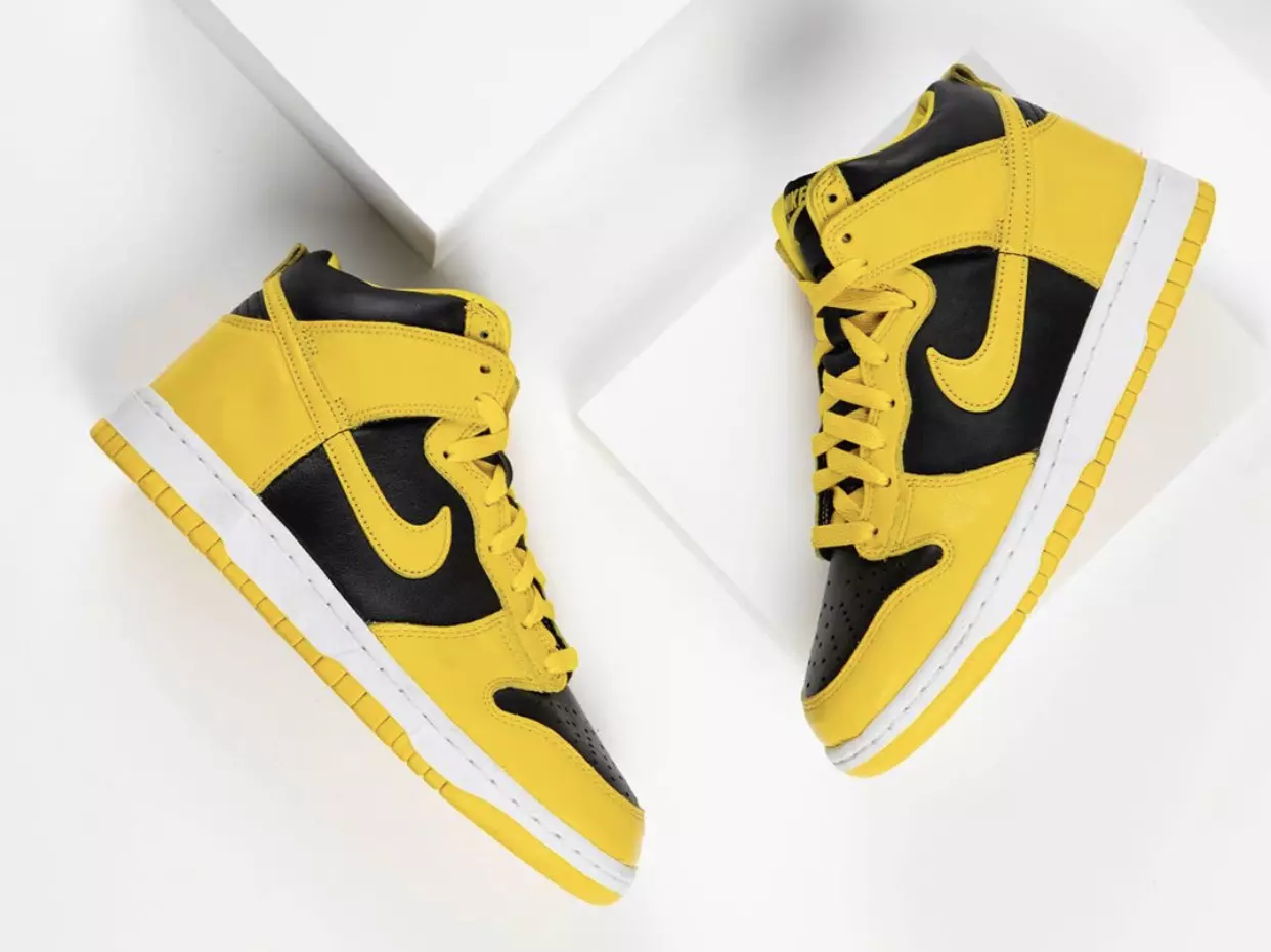 Дата выхода Nike Dunk High Varsity Maize CZ8149-002