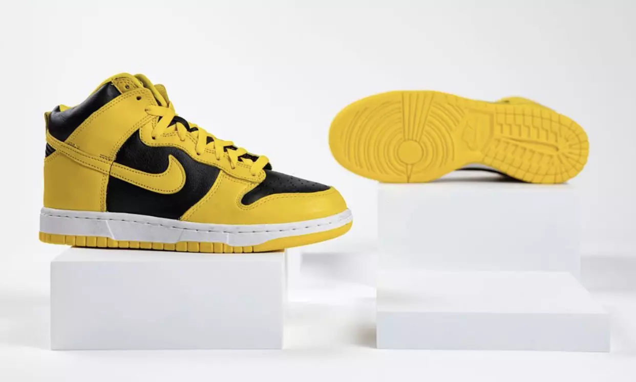 تاريخ الإصدار Nike Dunk High Varsity Maize CZ8149-002