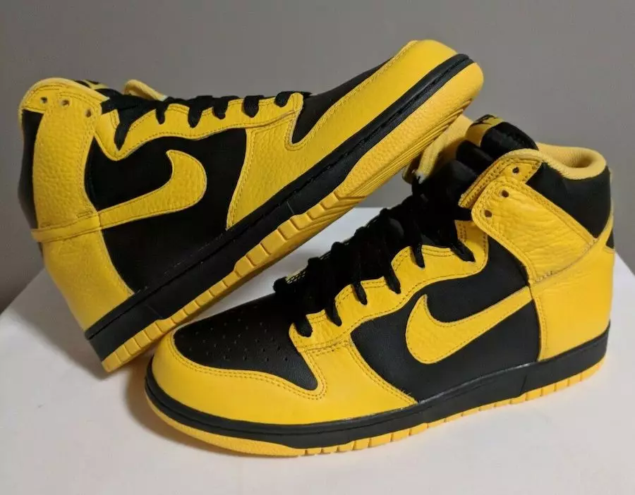 Nike Dunk High Black Varsity 옥수수 CZ8149-002 2020 발매일