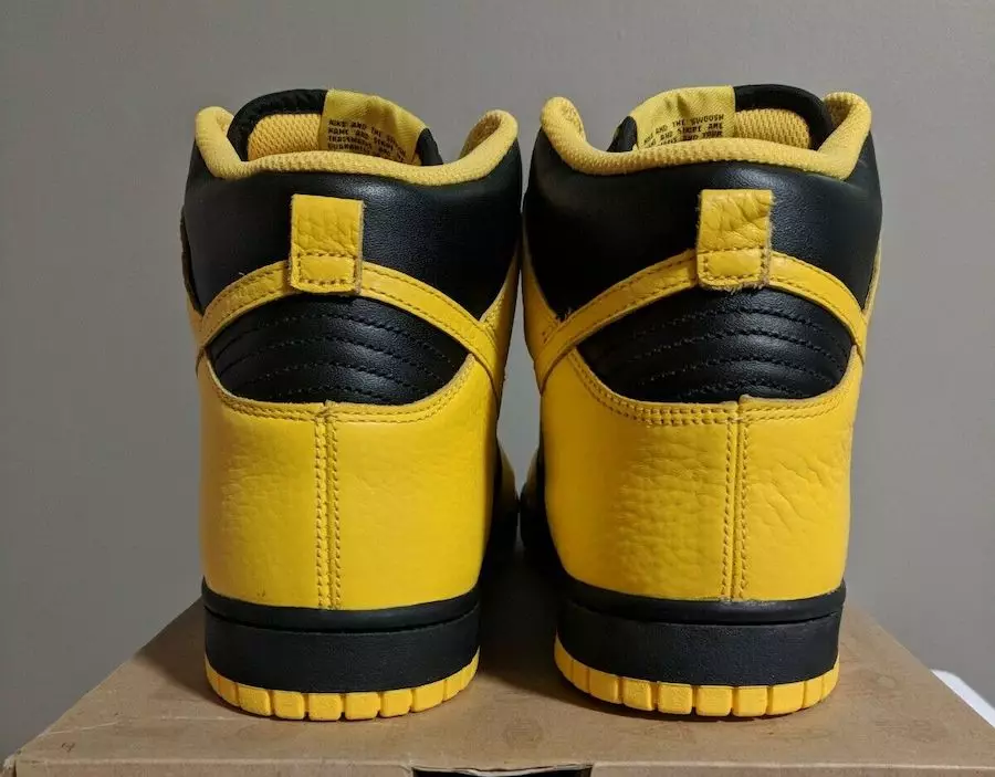 Nike Dunk High Black Varsity Maize CZ8149-002 2020. Datum izlaska