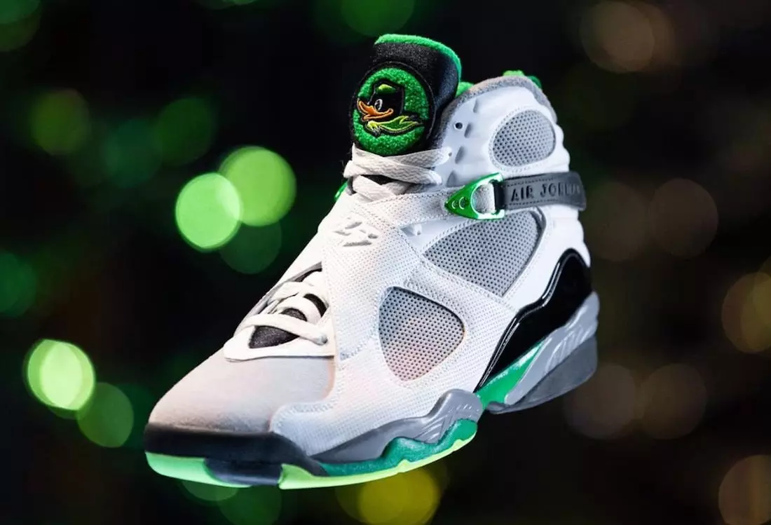 Air Jordan 8 VIII Oregon Ducks PE