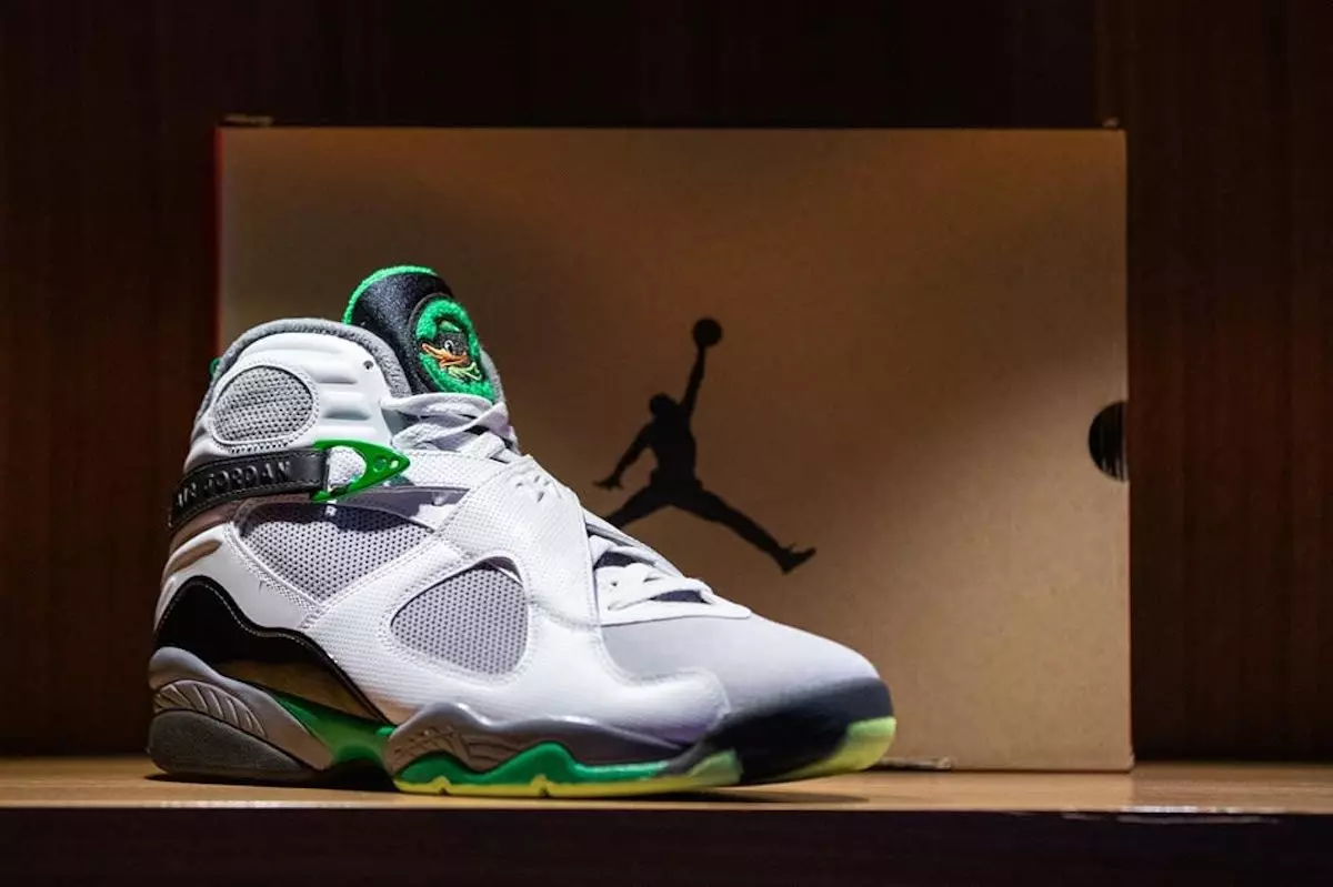 „Air Jordan 8“ „Oregon Ducks“.