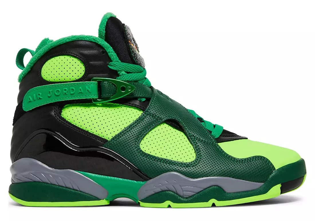 Air Jordan 8 Oregon Ducks PE zelená