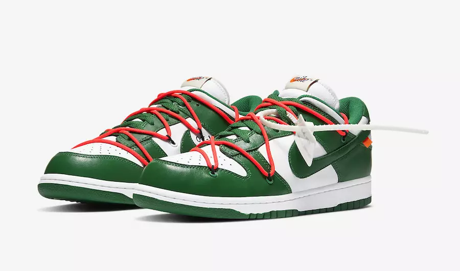 Lasmuigh den Bhán Nike Dunk Íseal Bán Glas CT0856-100 Dáta Eisiúna