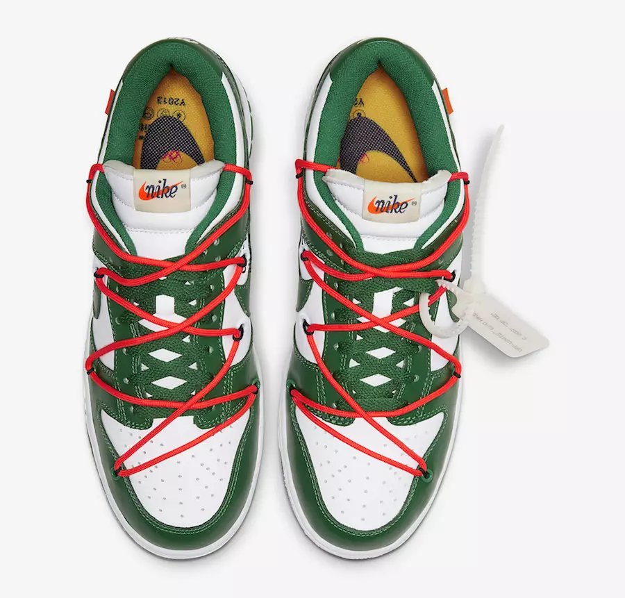 Off-White Nike Dunk Low White Green CT0856-100 Data premiery