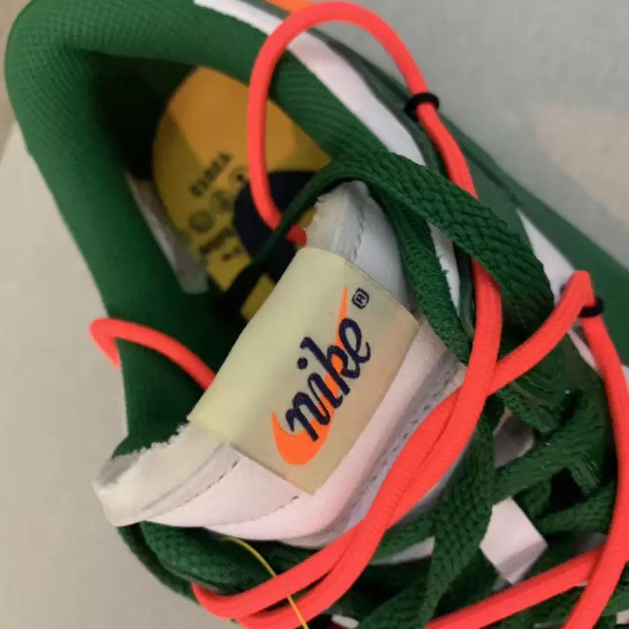 Törtfehér Nike Dunk alacsony fenyőzöld CT0856-100 Megjelenés dátuma