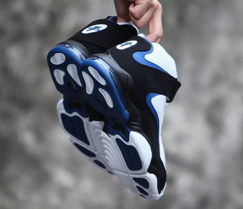 Nike Air Penny 4 Biały Czarny Atlantic Niebieski 864018-100