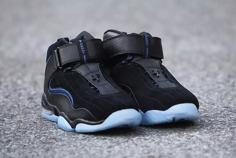 Nike Air Penny 4 Black Blue Data lansării 2017