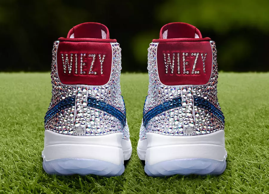 Michelle Wie Swarovski Crystal Nike-ის გოლფის ფეხსაცმელი