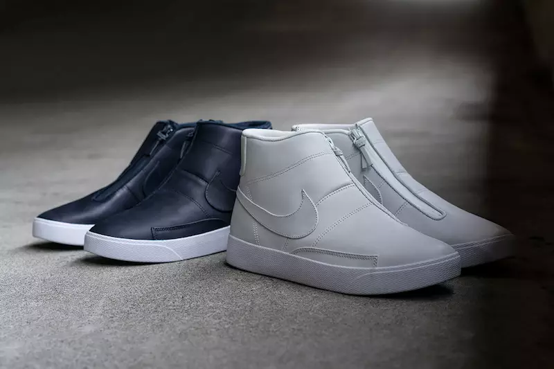 NikeLab Blazer အဆင့်မြင့် Obsidian အဖြူရောင်