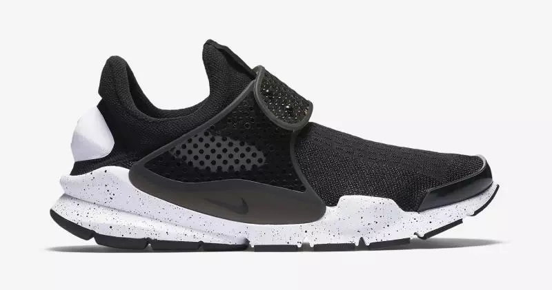 Nike Socke Dart Schwarz Weiß