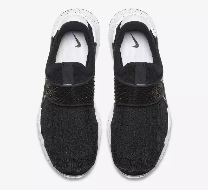 Nike Sock Dart Đen Trắng