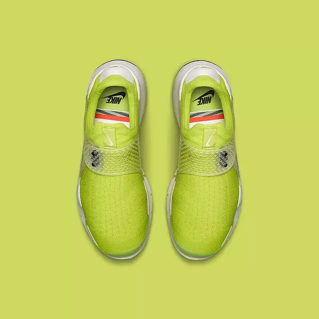 NikeLab գուլպաներ Dart Volt Neon Yellow