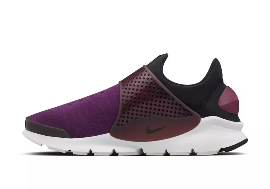 Nike Sock Dart Tech Fleece Mørk Magenta