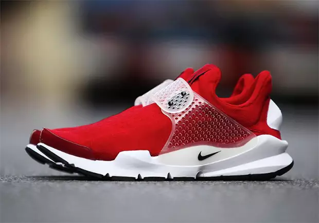 Nike Sock Dart Rød Hvid 2016